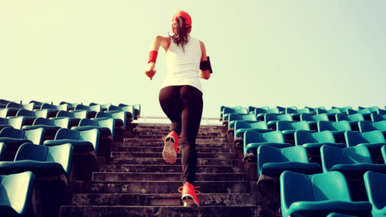 Climbing stairs helps get rid of cellulite