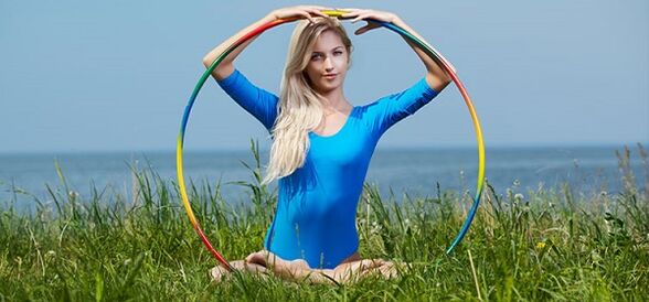 Thanks to hula hooping, you can lose weight and get rid of belly fat without dieting
