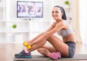 Exercise at home for weight loss